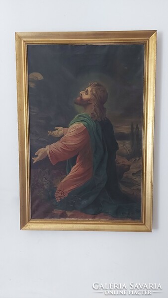 Zichy Mihály szignózott festmény olaj- vászon nagyméretű