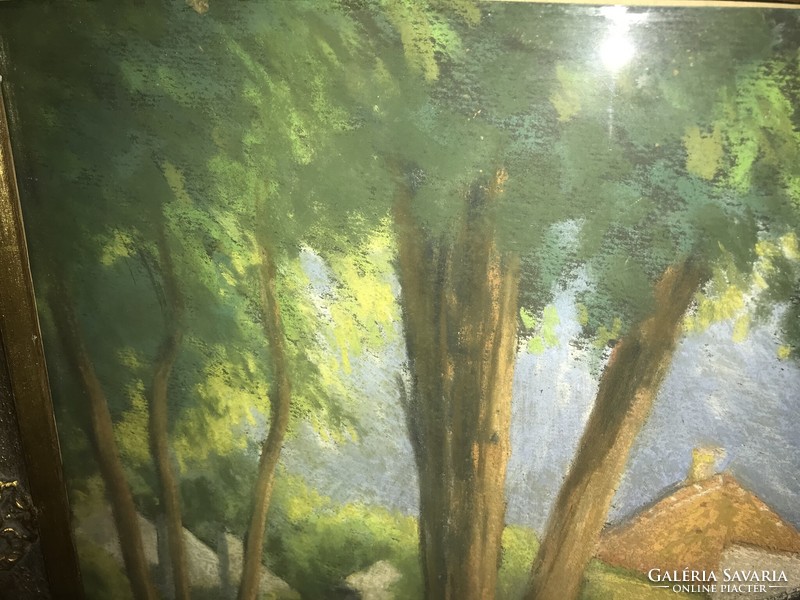 Klimó István : Nyári délután (Erdősor)