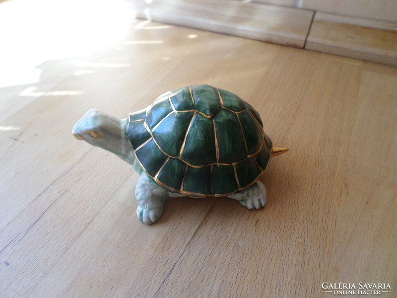 Capodimonte porcelain turtle