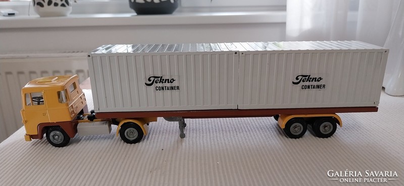 Scania container transport tractor / tekno 1:50