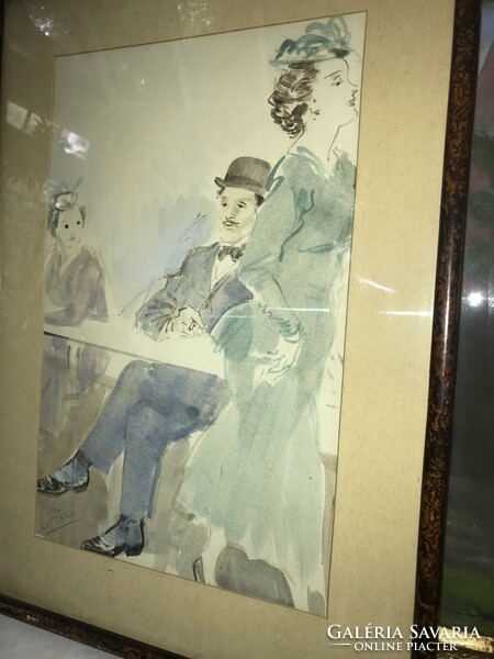 Biai -Föglein István : Úri társaság