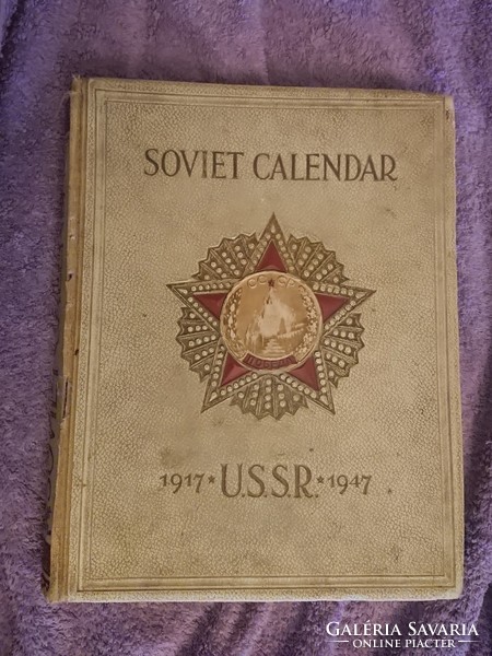 Soviet calendar - the yearbook of the Soviet Union 1917-1947.