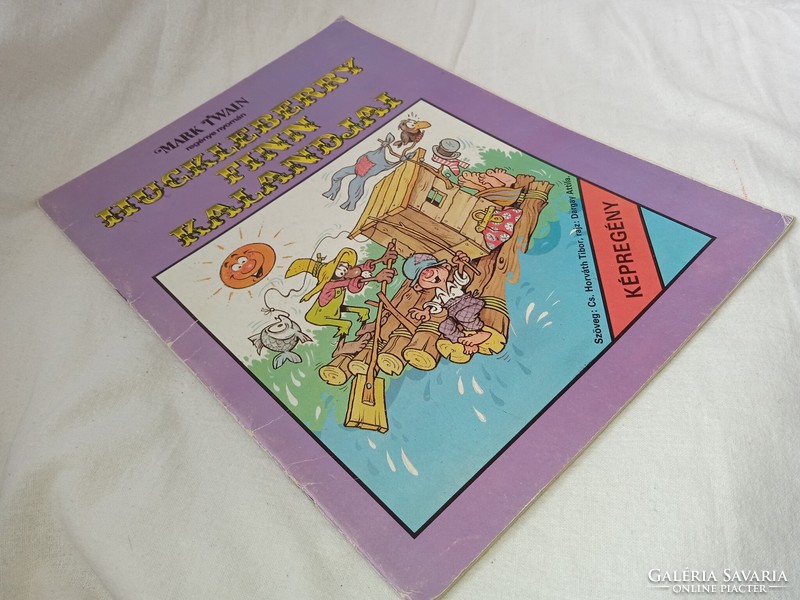 Mark Twain Cs. Horváth Tibor Dargay Attila: Huckleberry Finn kalandjai képregény - Retro Képregény