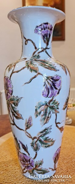 Zsolnay's large morning glory vase