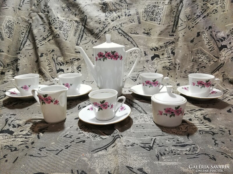 Alföldi porcelain coffee set for 5 people