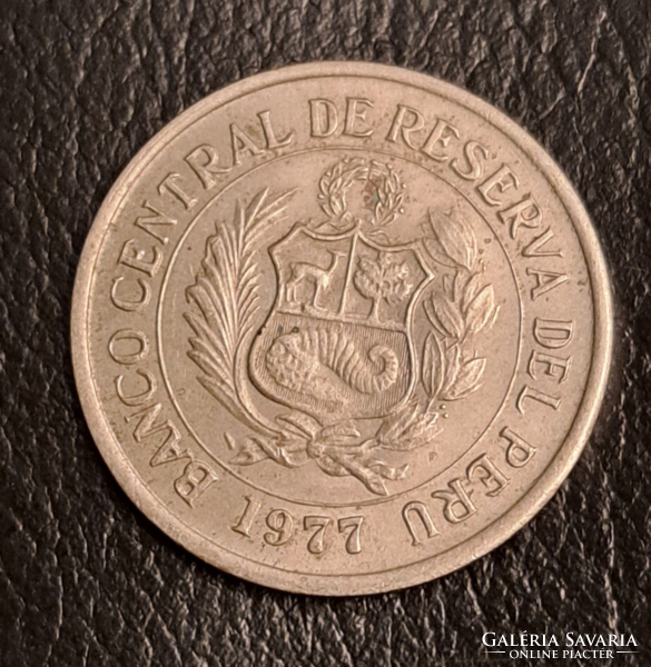 PERU 5 SOL Tupac Amaru 1977. (1644)