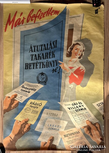OTP reklámplakát 1950