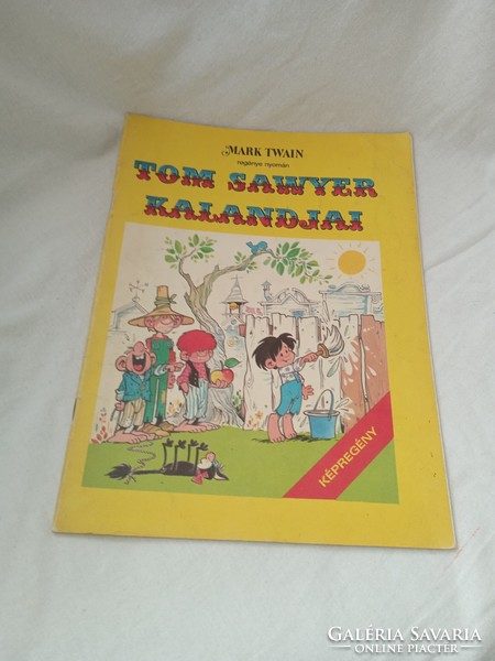 Mark Twain Cs. Horváth Tibor Dargay Attila: Tom Sawyer kalandjai képregény - Retro Képregény