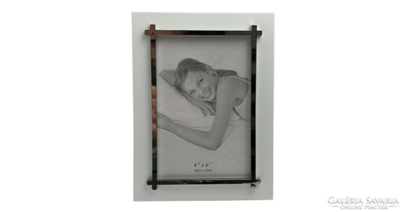 White photo frame 10 x 15 (120000)