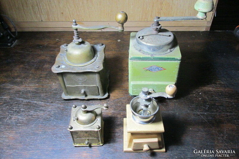 Manual coffee grinder package