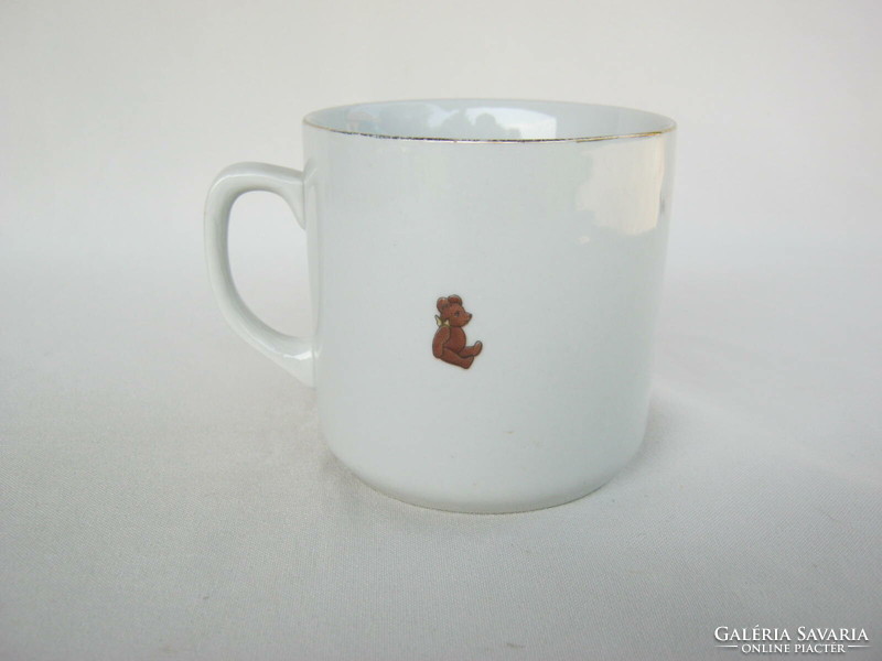 Zsolnay porcelán  mese mintás gyerek bögre