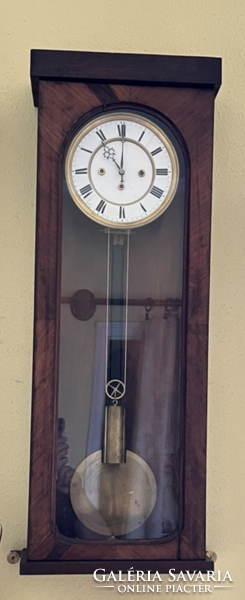 Biedermeir wall clock rarity - freshly serviced