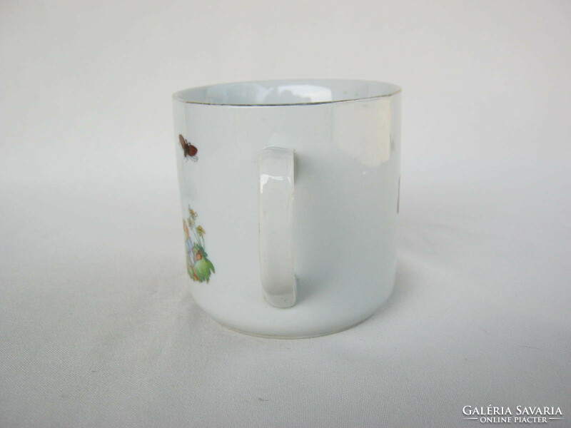Zsolnay porcelán  mese mintás gyerek bögre