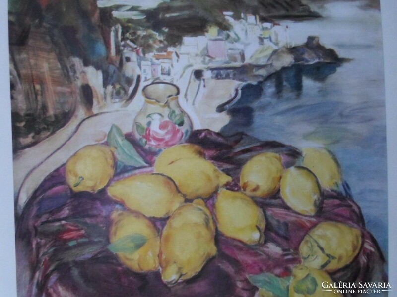 Csók István-nyomat: Amalfi (1937)