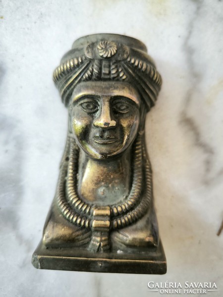 Réz Empire Ampír bútor dísz vitrin komód szekreter réz dísz.