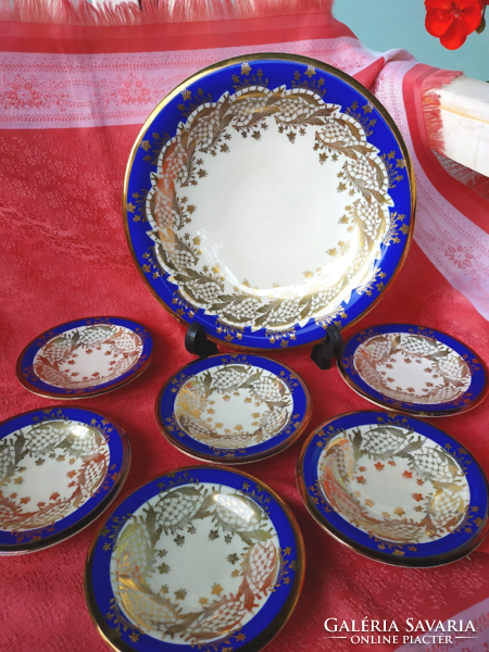 Alka 6+1 darabos aranyozott porcelán készlet