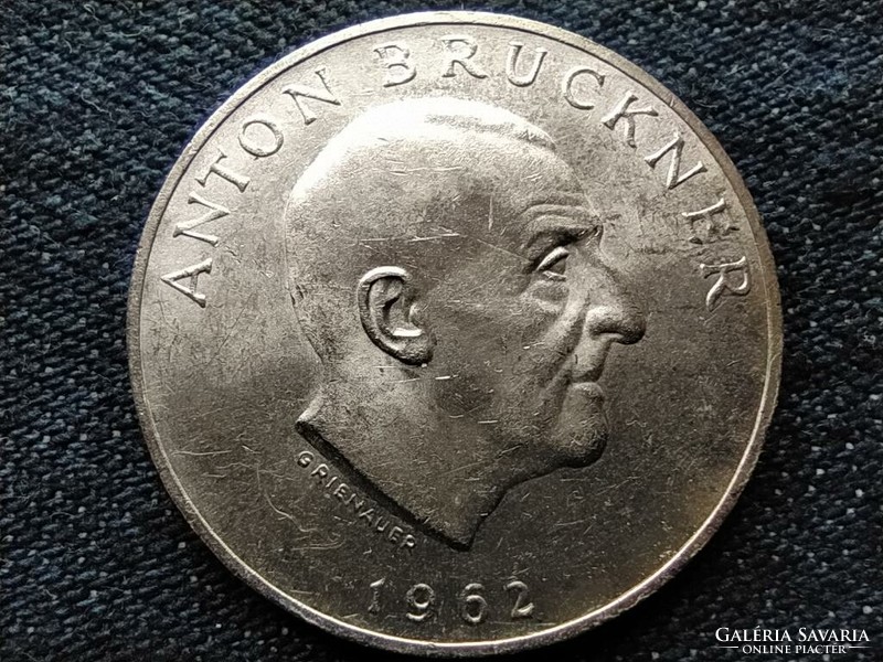 Ausztria Anton Bruckner .800 ezüst 25 Schilling 1962