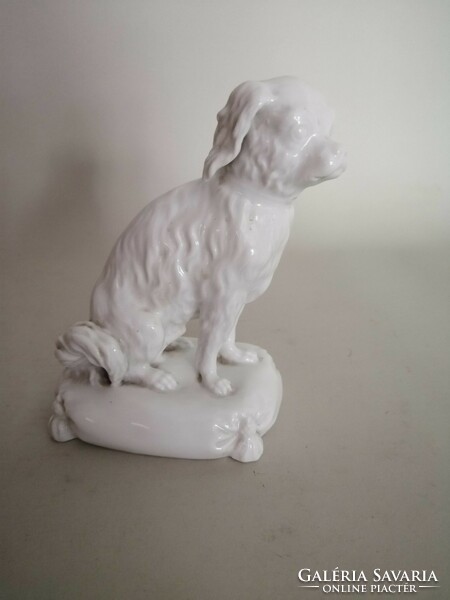 KPM BERLIN  -  PORCELÁN SPÁNIEL  -  1850 KÖRÜLI