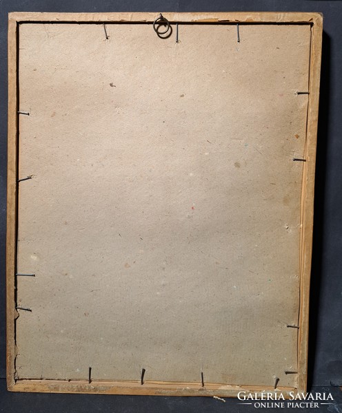 Tassy Klára: Virágcsendélet, 1959 - ritkaság! női festő, Eigel Istvánné