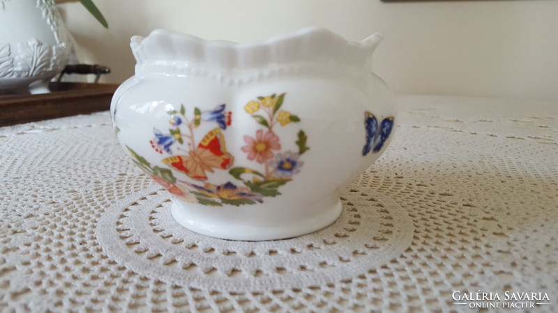Aynsley,angol porcelán cukortartó,bonbonier