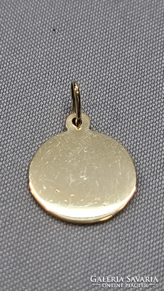 14 K arany horoszkóp medál "Kos" 1,17 g