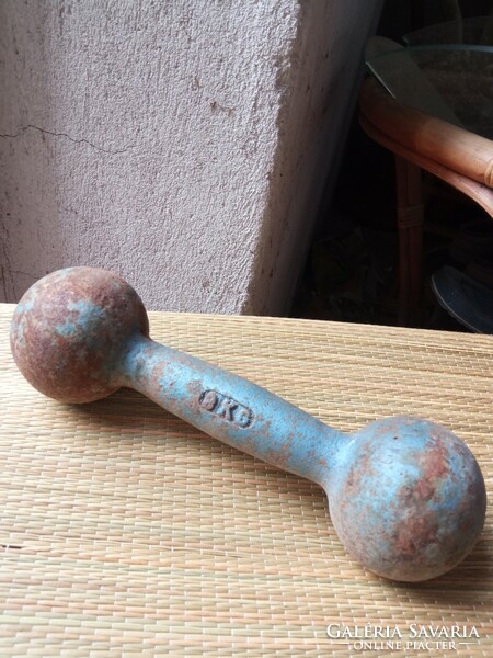 RETRO öntöttvas súlyzó  3 Kg