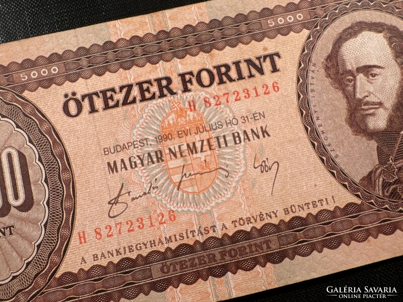 ***  1990 "H" 5000 forintos ***