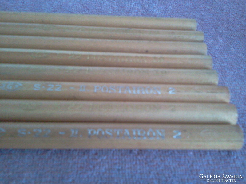 Ceruza-postairon retro  8 db