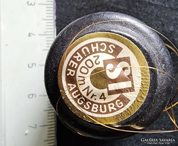 EREDETI HÁBORÚ ELÖTTI SPULNIS ANGYALHAJ LAMETTA 200 MÉTER KARÁCSONY KARÁCSONYFADÍSZ SCHÖRER CÉRNA