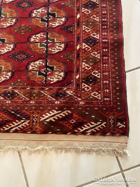 Antik Türkmén Tekke Futó Szőnyeg 75x260