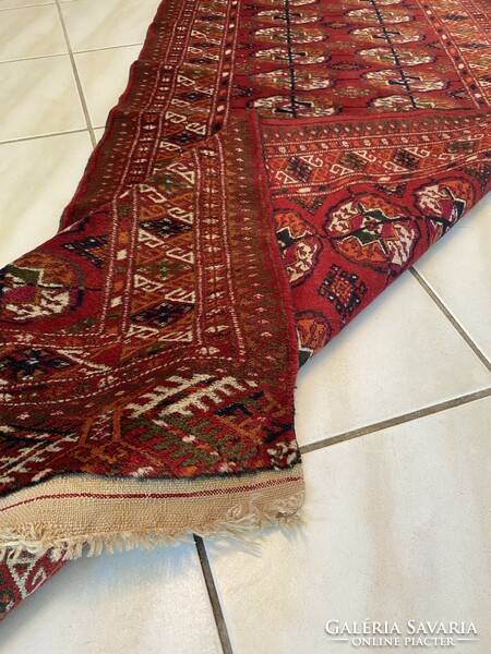 Antik Türkmén Tekke Futó Szőnyeg 75x260