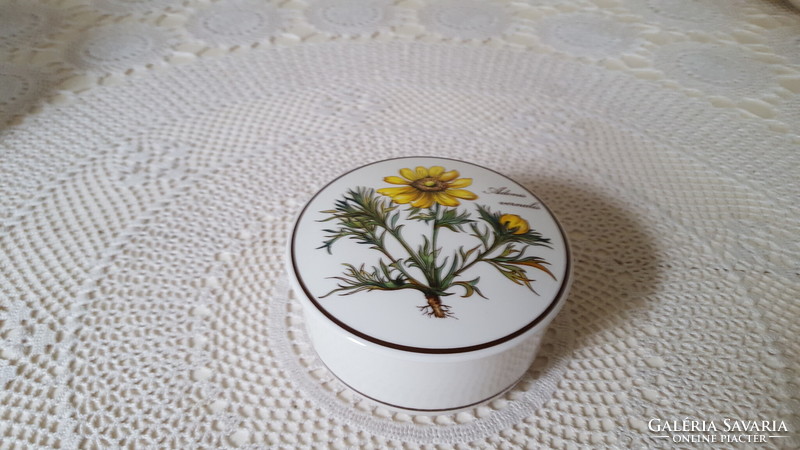 Villeroy & Boch,Botanica porcelán ékszerdoboz,bonbonier