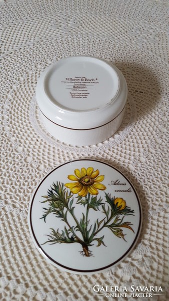 Villeroy & Boch,Botanica porcelán ékszerdoboz,bonbonier
