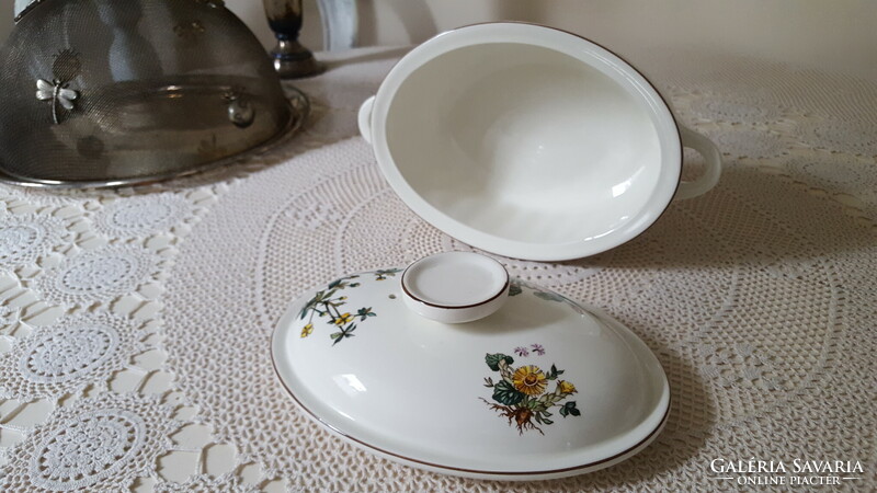 Villeroy & Boch,Botanica porcelán ovális fedeles sütőtál
