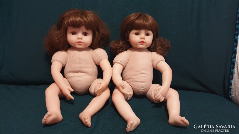 Együtt, vagy külön eladó 2 db élethű reborn jellegű baba, játékbaba