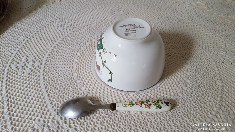 Villeroy & Boch,Botanica porcelán müzlistál kanállal