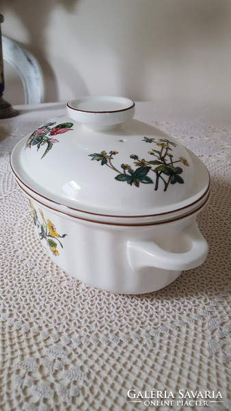 Villeroy & Boch,Botanica porcelán ovális fedeles sütőtál