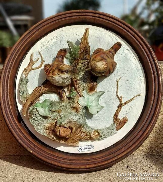 Capodimonte, Giuseppe Armani 3D madarakat ábrázoló kép