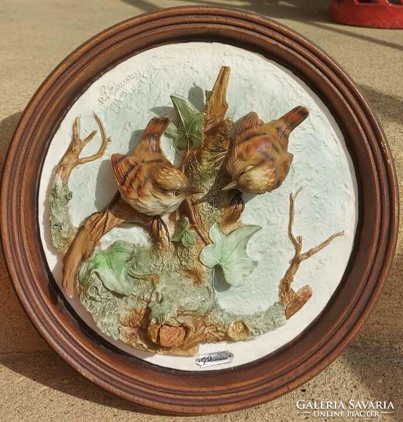 Capodimonte, Giuseppe Armani 3D madarakat ábrázoló kép