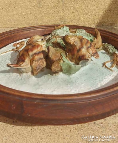 Capodimonte, Giuseppe Armani 3D madarakat ábrázoló kép