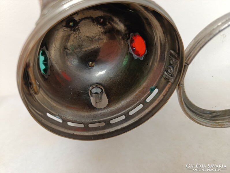 Antik bicikli lámpa Alte Fahrradlampe Bicycle Lamp karbid kerékpár gyűjtemény 324 9089