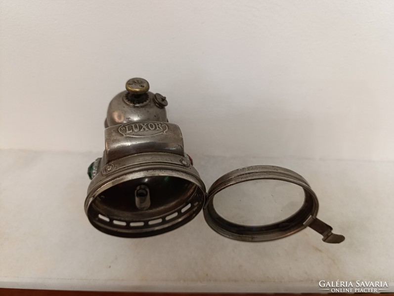 Antik bicikli lámpa Alte Fahrradlampe Bicycle Lamp karbid kerékpár gyűjtemény 324 9089