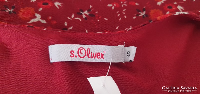 Csini, gumipántos nyári top S méretben (S.Oliver)