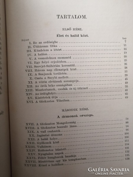 FERDINAND OSSENDOWSKI - ÁLLATOK , EMBEREK ÉS ISTENEK - FRANKLIN TÁRSULAT  BUDAPEST