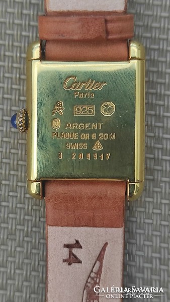 A LEGJOBB BEFEKTETÉS! Cartier mechanikus szerkezetű karóra
