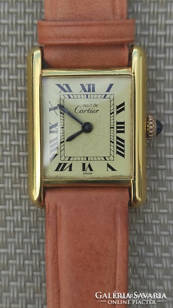 A LEGJOBB BEFEKTETÉS! Cartier mechanikus szerkezetű karóra