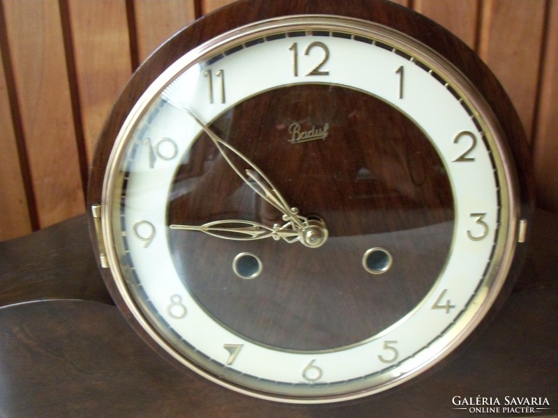 Antik Baduf kandalló óra asztali óra