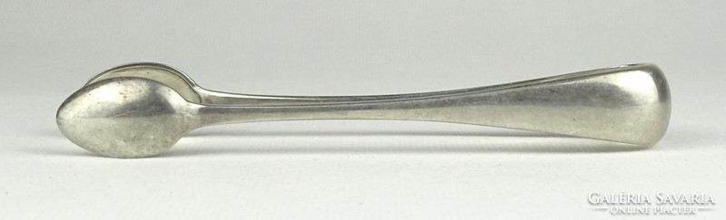 1S369 Régi jelzett ezüst cukorfogó csipesz 45 g