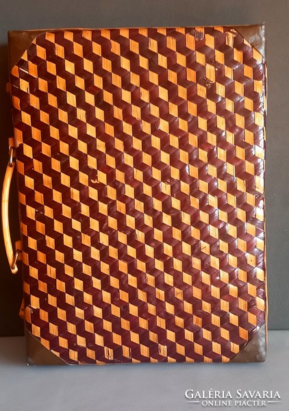 Vintage Opart rattan  kézzel készített táska ALKUDHATÓ design