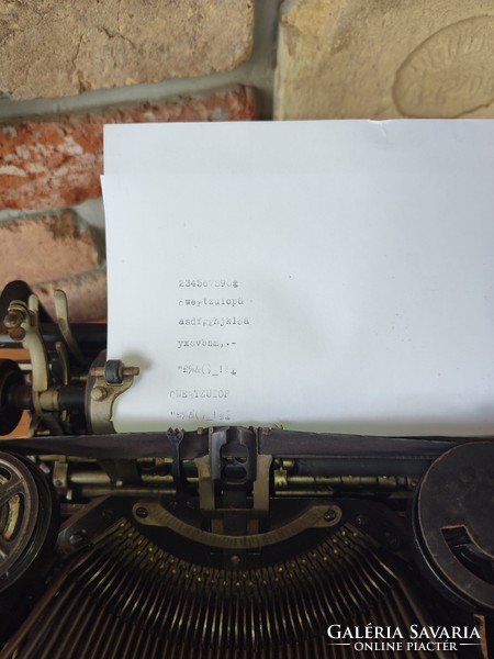 1911 IDEAL TYPEWRITER A4 sn 86931 antik QWERTZ Schreibmaschine írógép